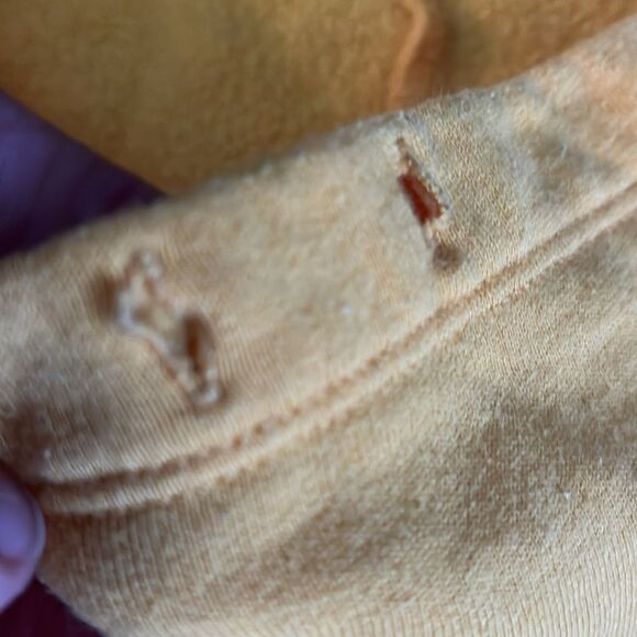 Pink Big Gold & Black letters women’s Pittsburgh Steelers Colors Sweatshirt L - Picture 4 of 6